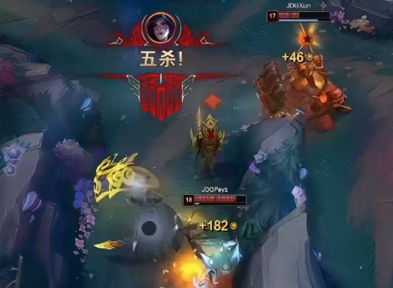 JDG五杀封神 這(zhè)款遊(yóu)戏里也有(yǒu)最強(qiáng)战隊(duì)