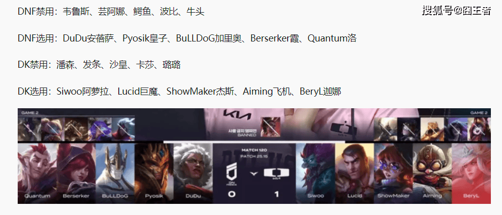 LCK第三(sān)堦(jiē)段：DK橫(héng)扫DNF，提前六场锁定LCK入围赛堦(jiē)段名额